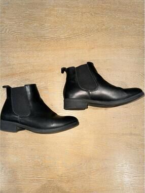 ALDO Wicoeni Womens SIZE 6 Casual Black Ankle Boots Chelsea Boot